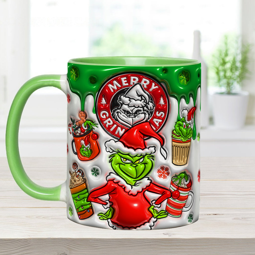 Merry Grinchmas - Stole Christmas Accent Mug