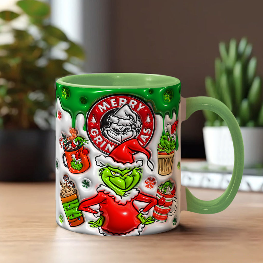 Merry Grinchmas - Stole Christmas Accent Mug