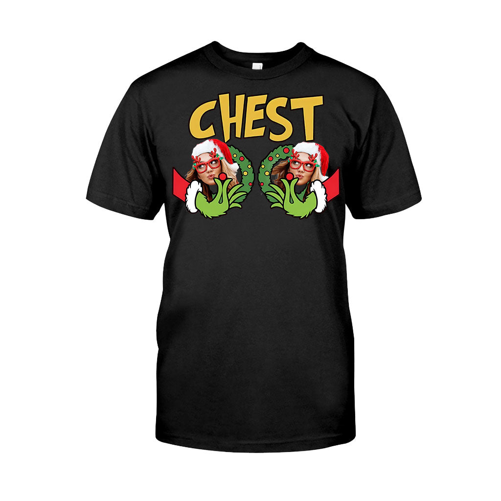 Chest Nuts Merry Grinchmas - Personalized Stole Christmas T-shirt And Hoodie