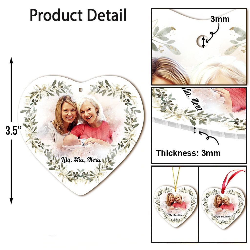 Nouvelle grand-mère - Cadeau pour grand-mère - Ornement personnalisé