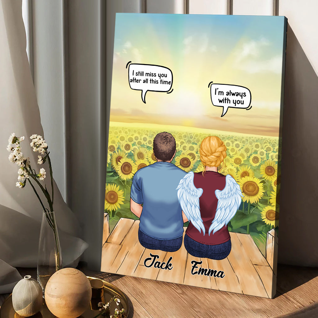 Ich spreche immer noch über dich – Personalisierte Gedenkleinwand und Poster