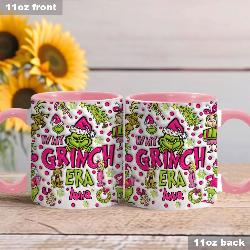 In My Pink Area - Personalized Stole Christmas Accent Mug