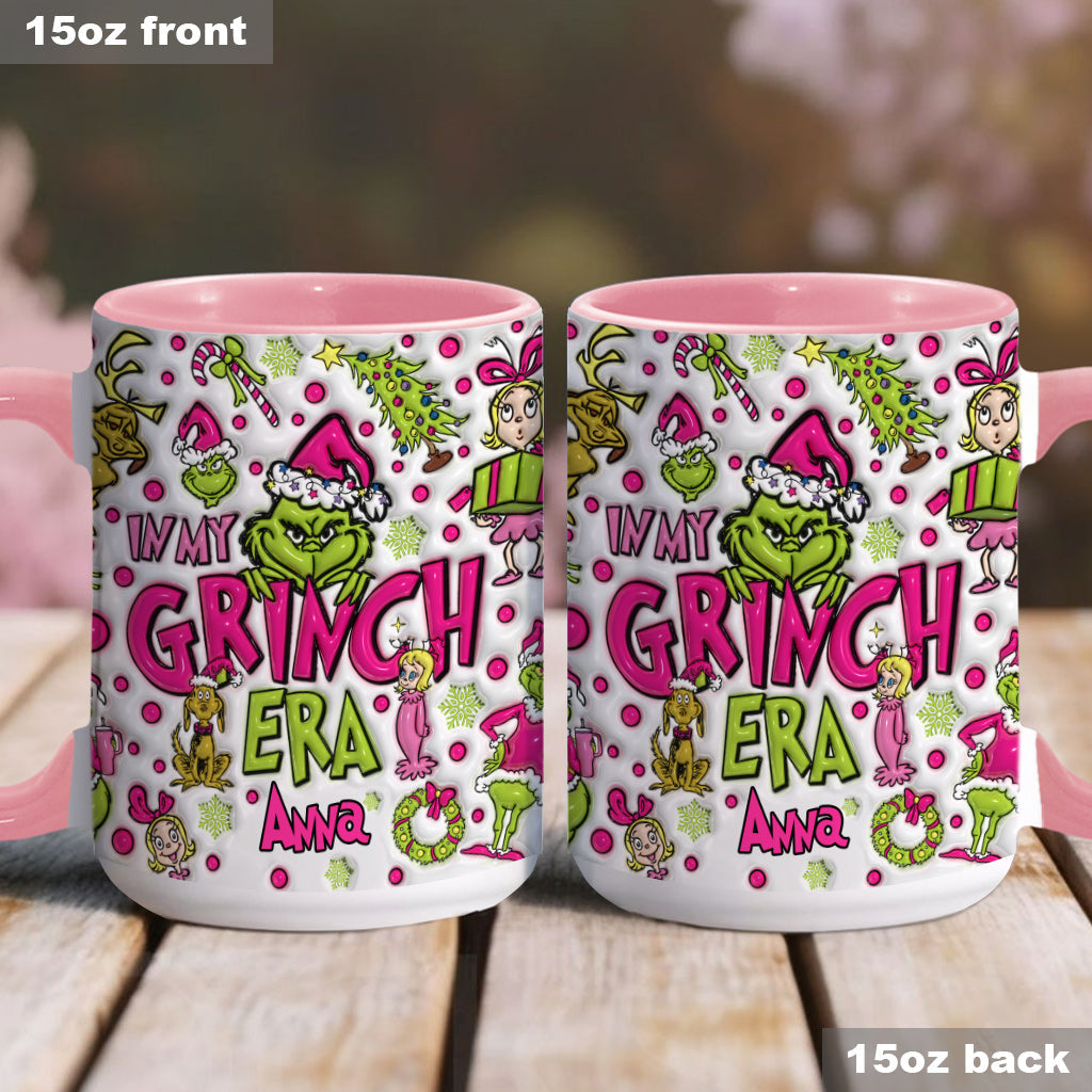 In My Pink Area - Personalized Stole Christmas Accent Mug