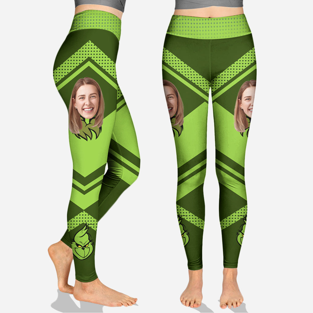 Schere, Stein, Papier – Personalisierter Stola-Weihnachtshoodie und Leggings