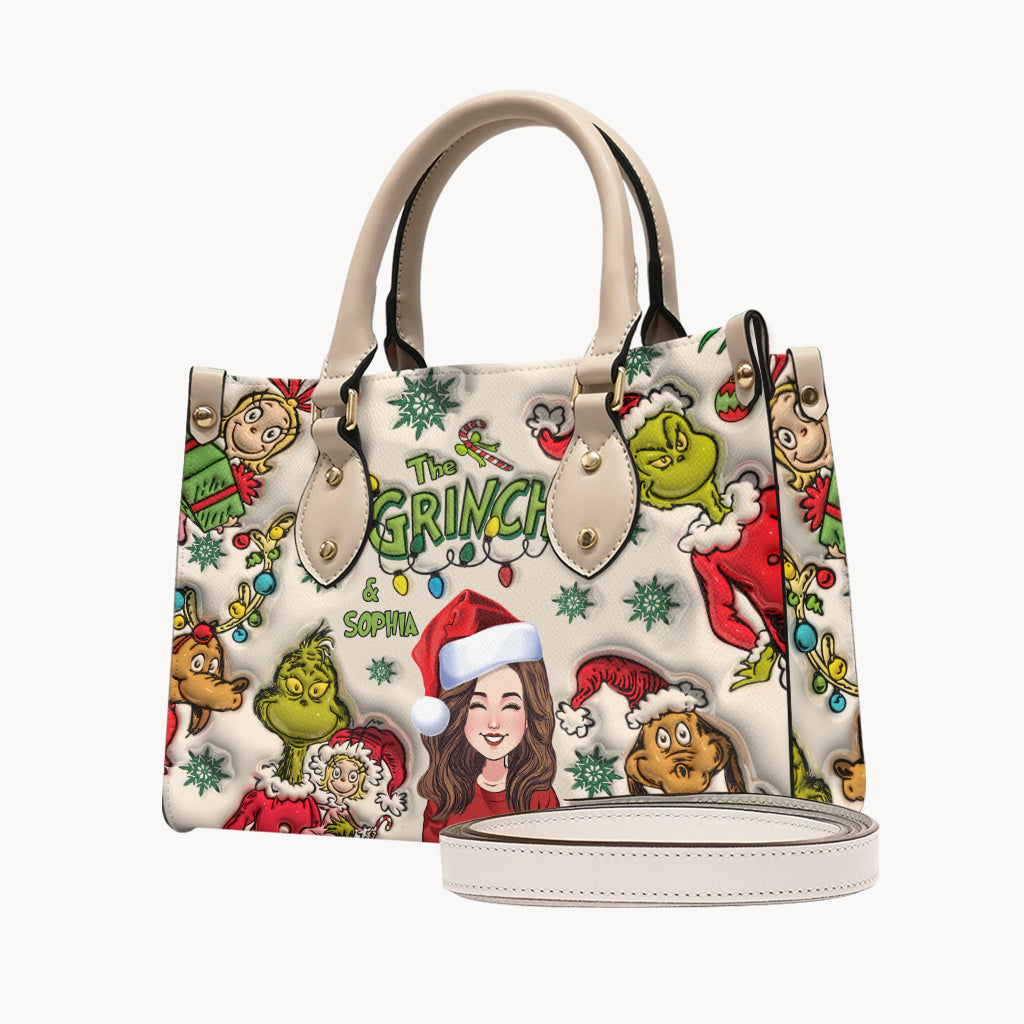 Any Name - Personalized Leather Handbag