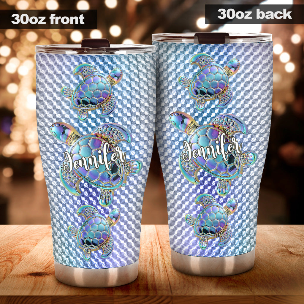 Salty Lil Beach - Gobelet personnalisé Tortue