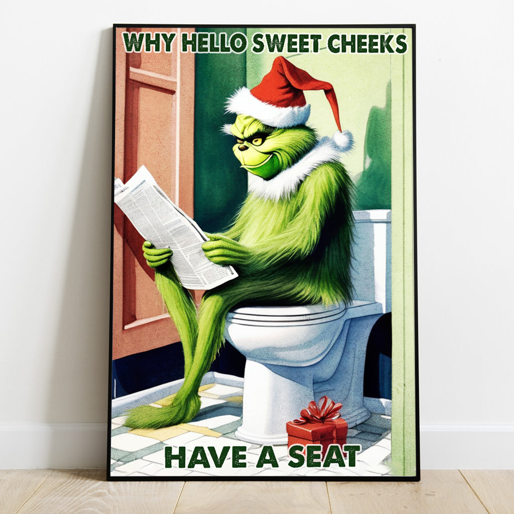 Pourquoi Hello Sweet Cheeks - Toile et affiche de Noël volé