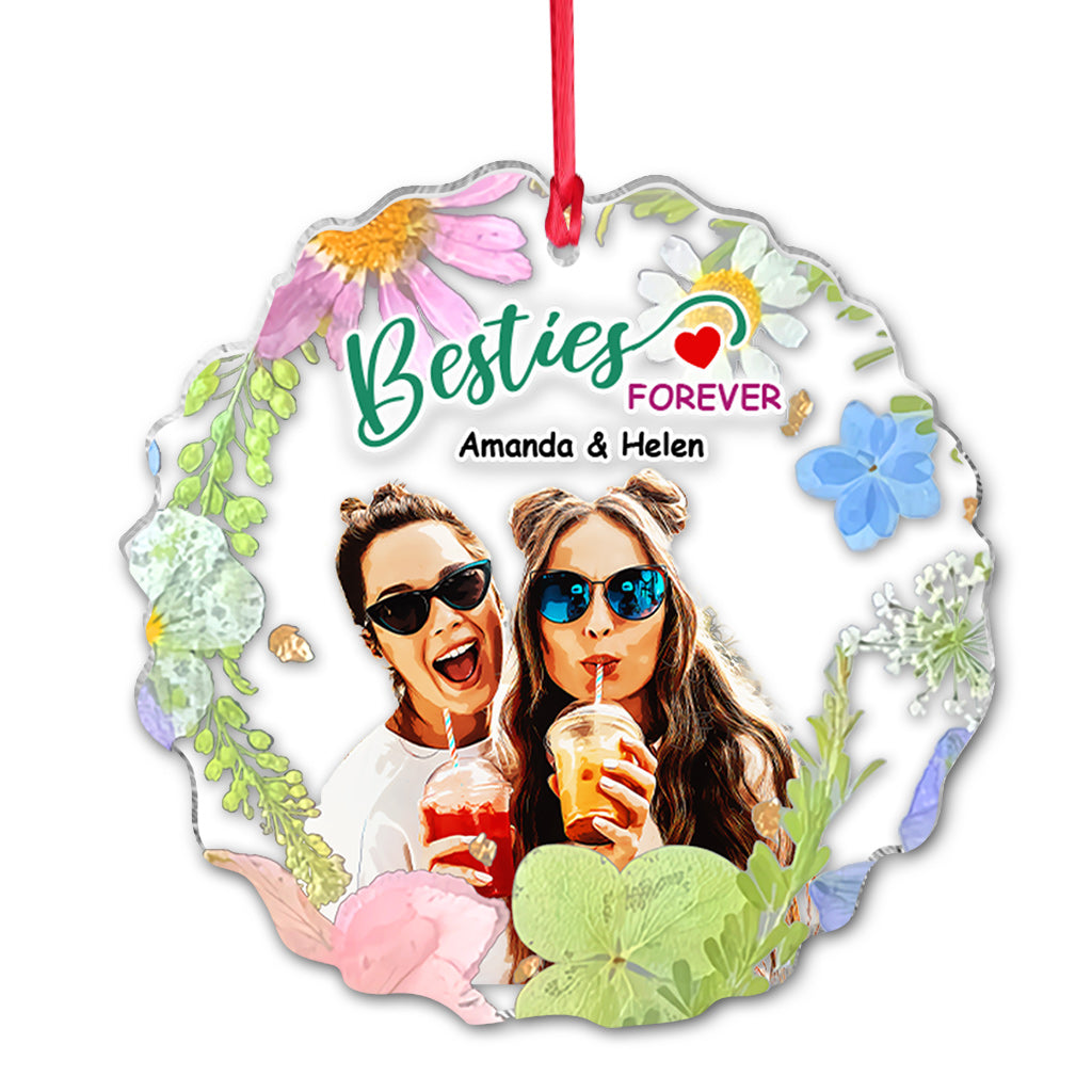 Besties Forever - Personalized Bestie Ornament