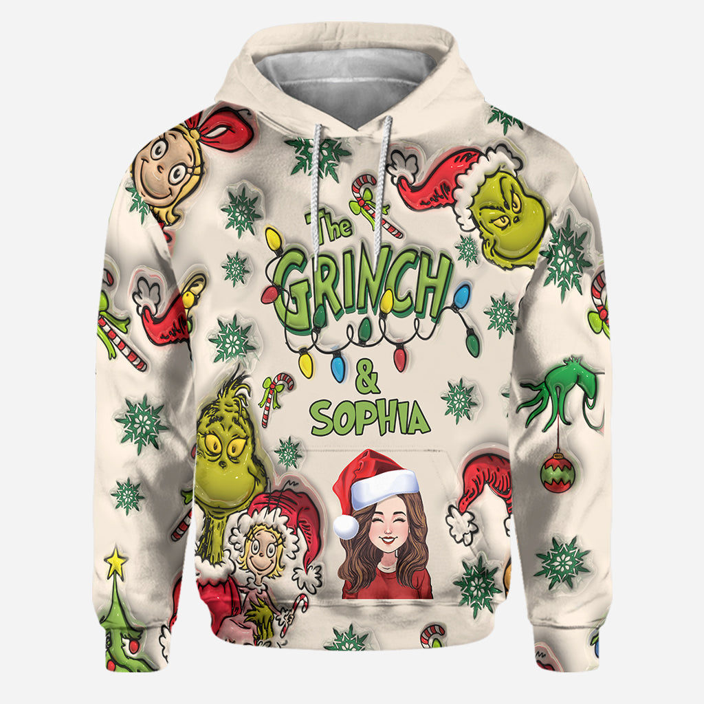 Frohe Weihnachten – Personalisierter Stola-Weihnachtshoodie und Leggings