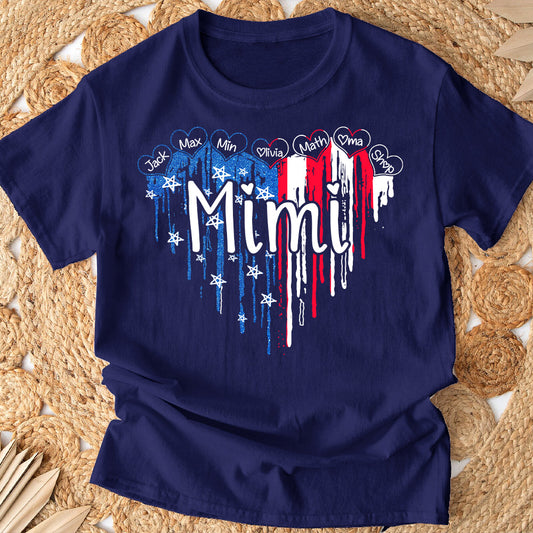 Meine Enkelkinder – Personalisiertes Oma-T-Shirt & Hoodie