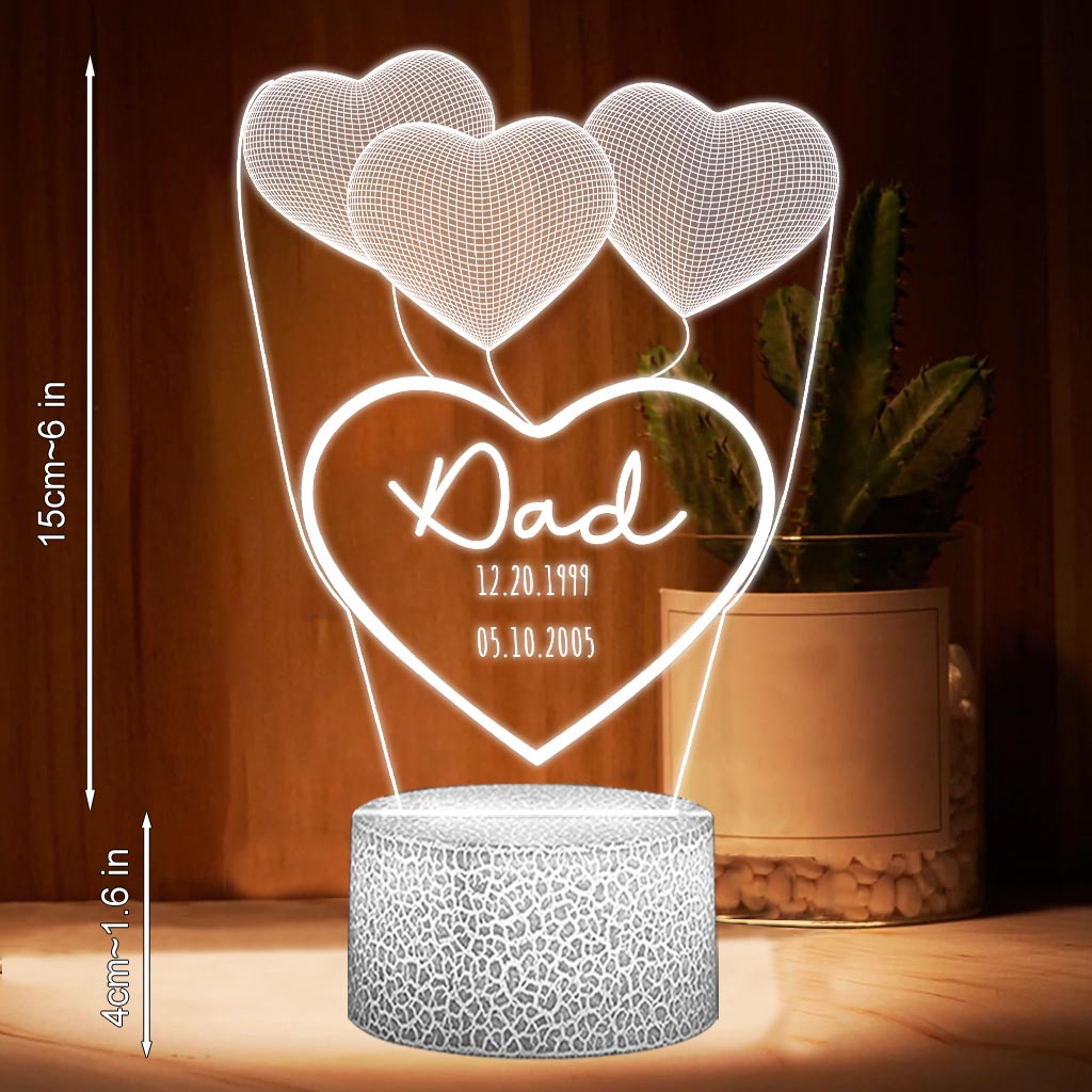 Ich liebe dich, Mama – Geschenk für Mama, Oma, Opa, Ehemann, Ehefrau, Papa – Personalisierte, geformte Leuchtplatte
