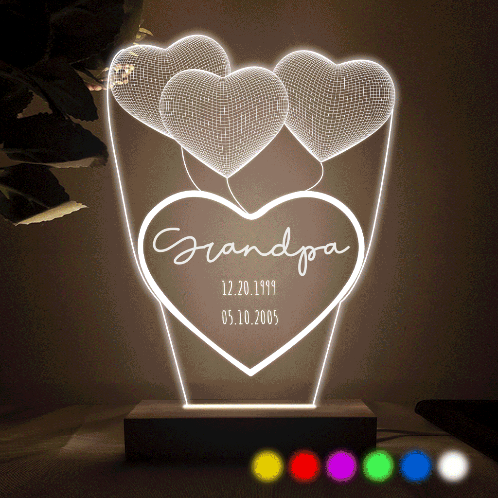 Ich liebe dich, Mama – Geschenk für Mama, Oma, Opa, Ehemann, Ehefrau, Papa – Personalisierte, geformte Leuchtplatte