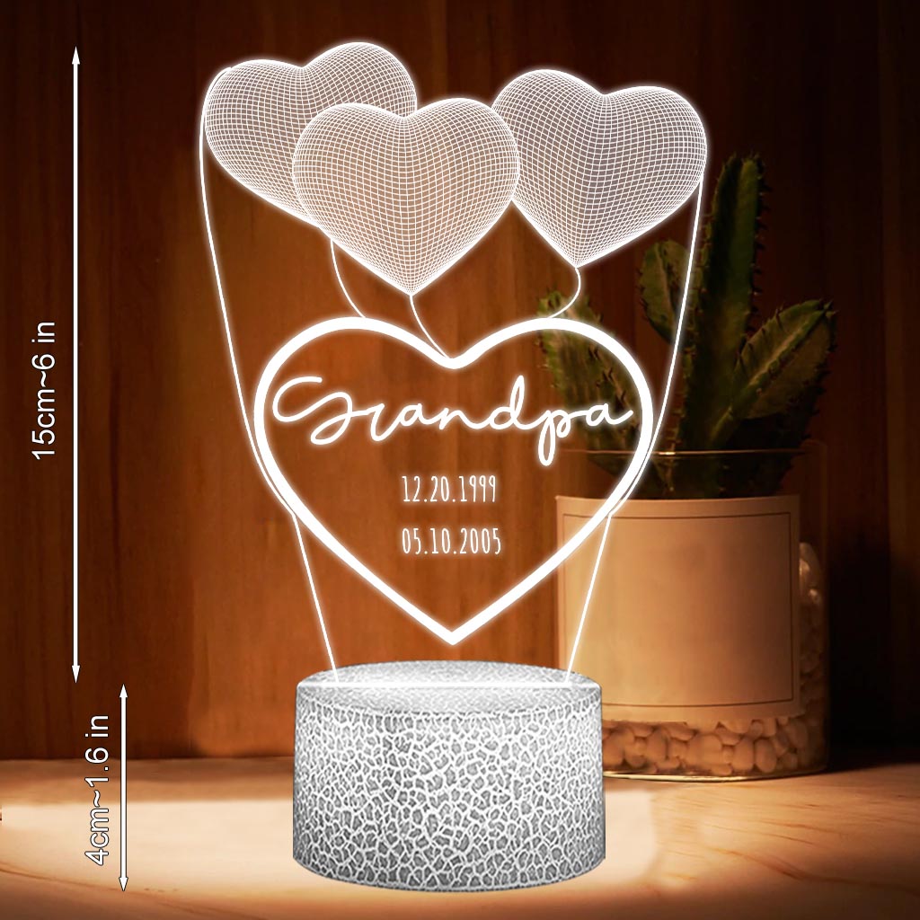 Ich liebe dich, Mama – Geschenk für Mama, Oma, Opa, Ehemann, Ehefrau, Papa – Personalisierte, geformte Leuchtplatte