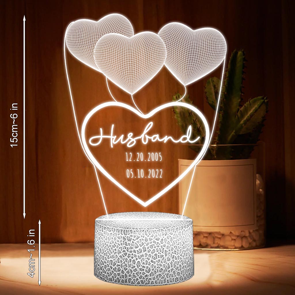 Ich liebe dich, Mama – Geschenk für Mama, Oma, Opa, Ehemann, Ehefrau, Papa – Personalisierte, geformte Leuchtplatte