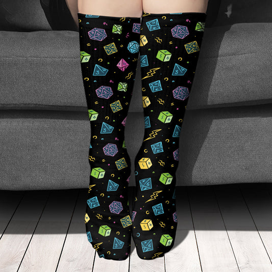 Dungeon Dad – Personalisierte Rollenspiel-Socken