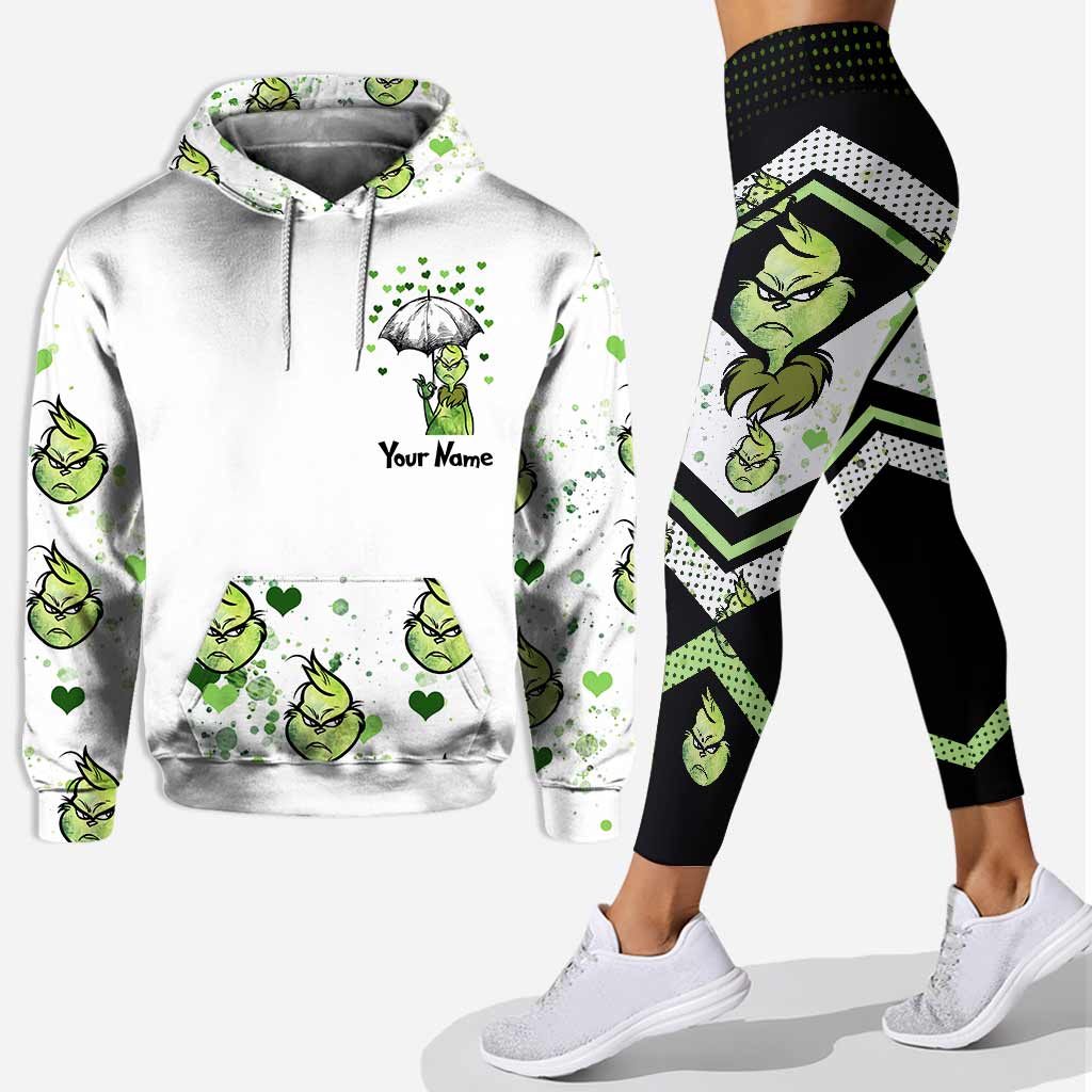 Ew Love Green Mischief - Sweat à capuche et leggings personnalisés
