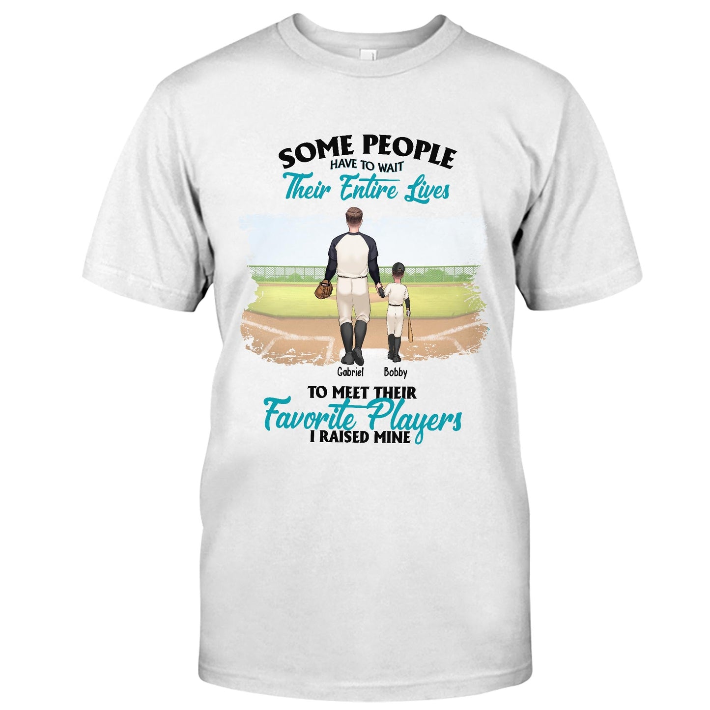 Mon joueur préféré - T-shirt et sweat à capuche de baseball personnalisés