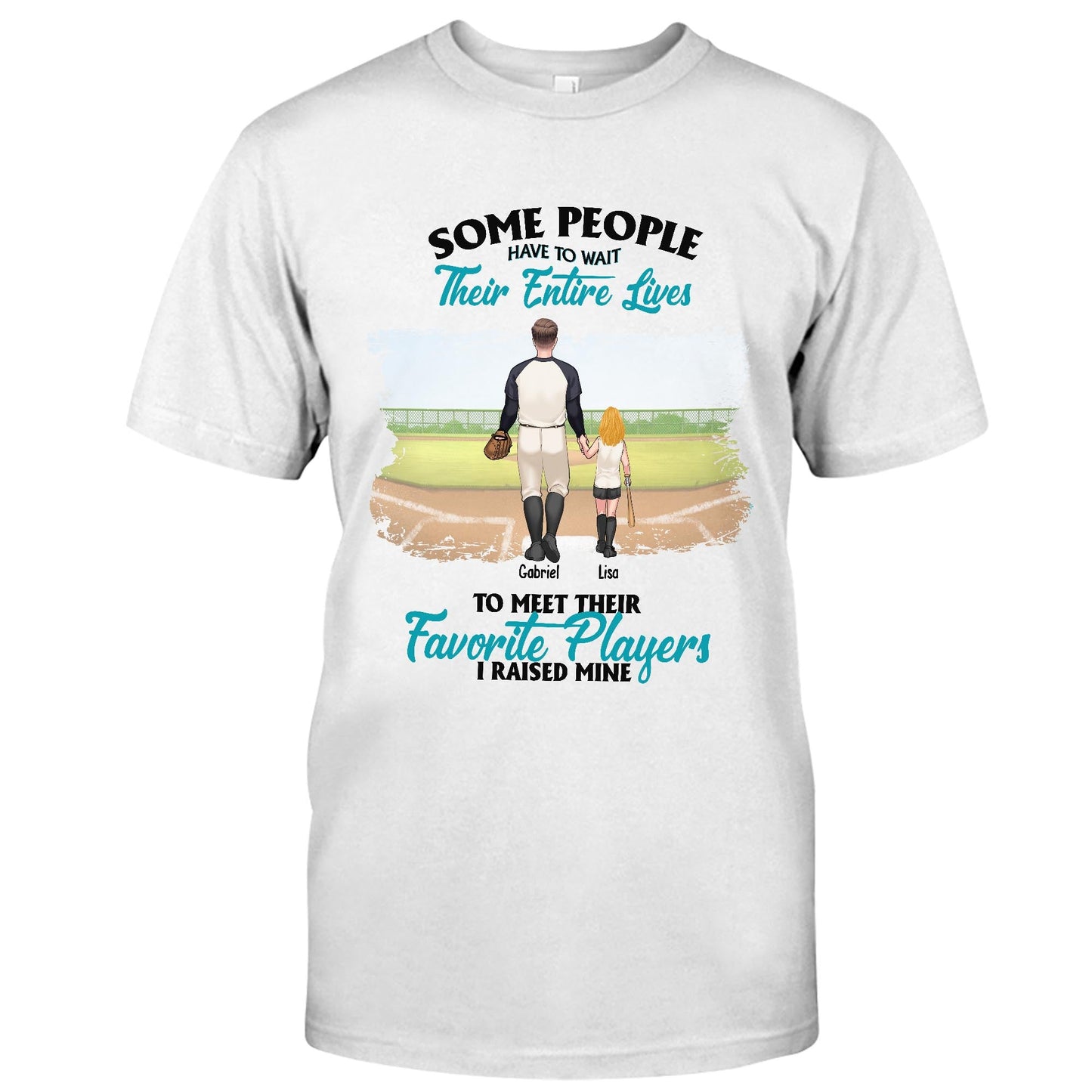 Mon joueur préféré - T-shirt et sweat à capuche de baseball personnalisés