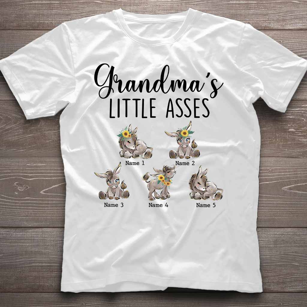 Les petits chouchous de grand-mère - T-shirt et sweat à capuche personnalisés pour la fête des mères