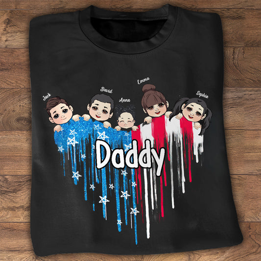 Bester Papa aller Zeiten – Personalisiertes Vater-T-Shirt und Hoodie