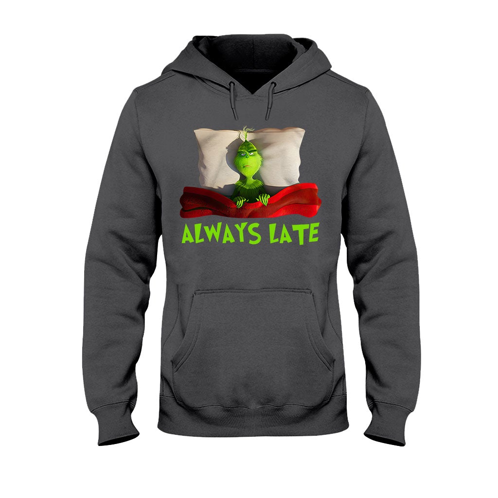 Immer zu spät – T-Shirt und Hoodie 1118