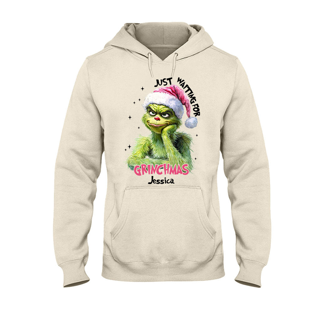 Just Waiting For Christmas - Personalized Stole Christmas T-shirt And Hoodie
