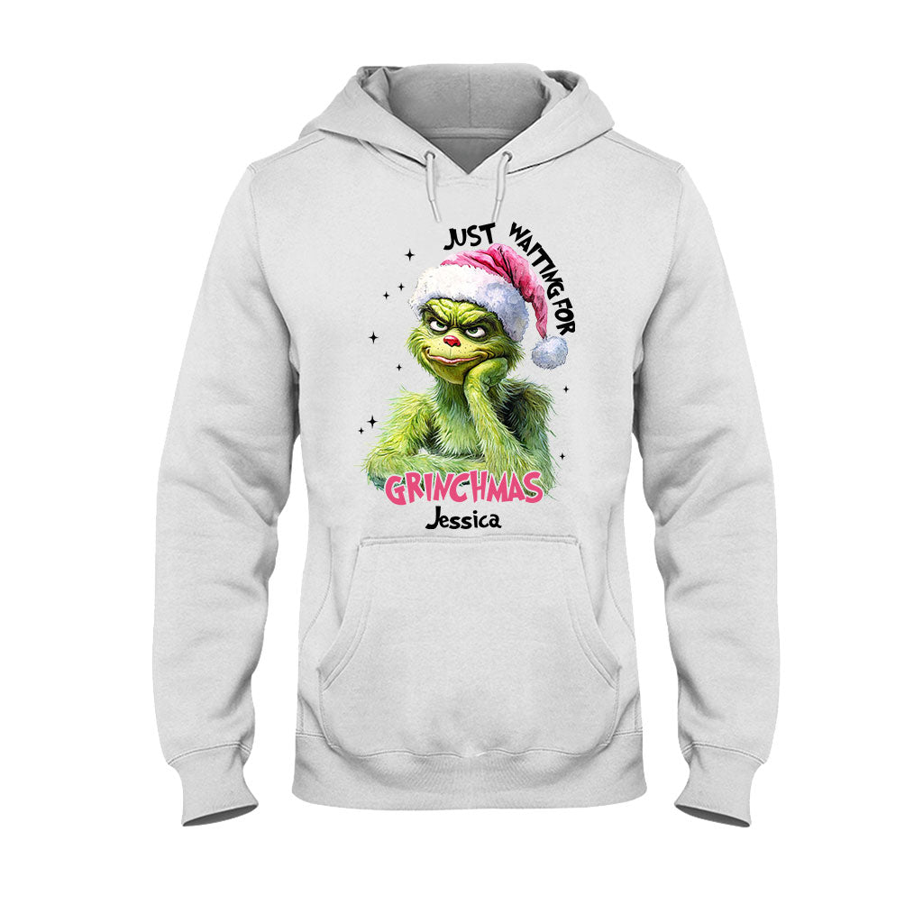 Just Waiting For Christmas - Personalized Stole Christmas T-shirt And Hoodie