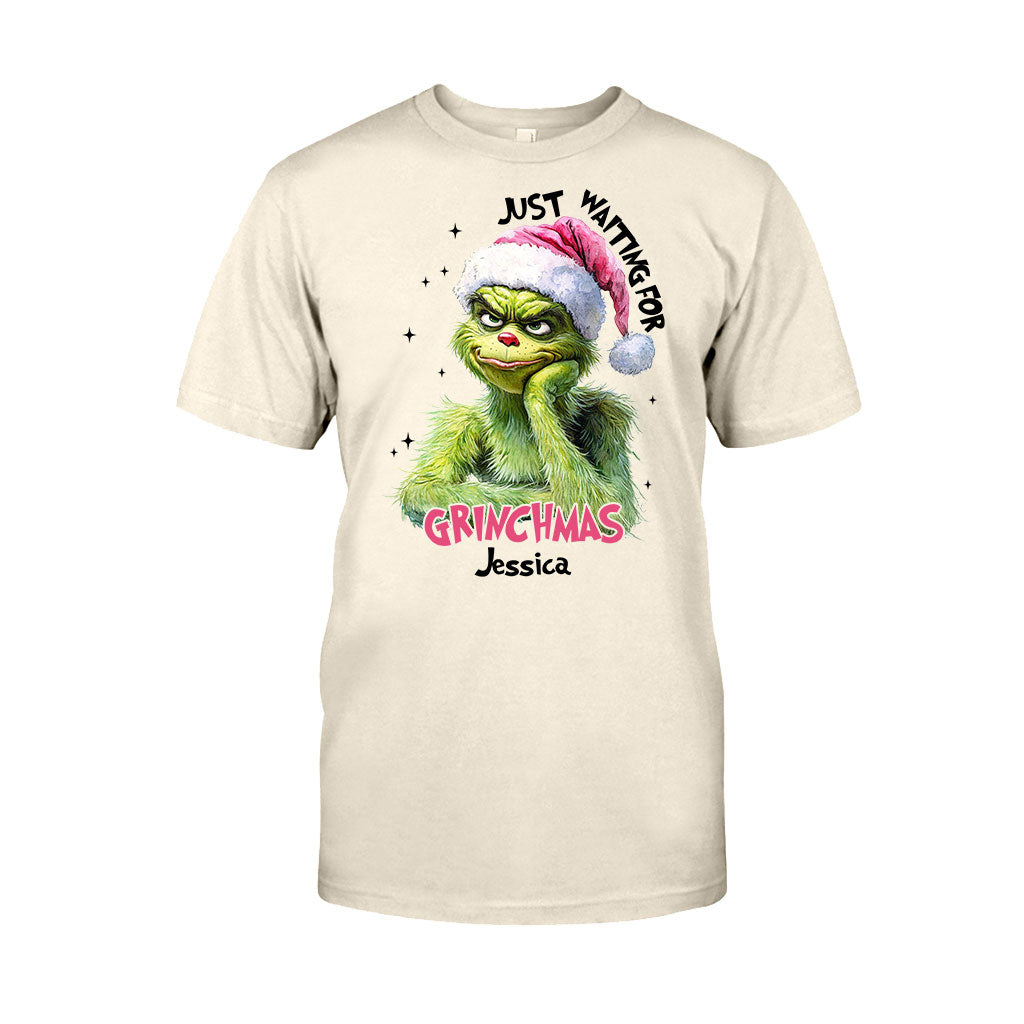 Just Waiting For Christmas - Personalized Stole Christmas T-shirt And Hoodie