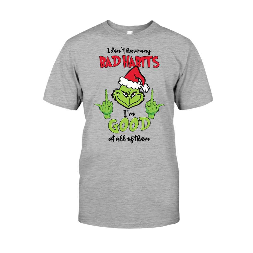 Ich habe keine schlechten Angewohnheiten – Weihnachts-T-Shirt und Hoodie