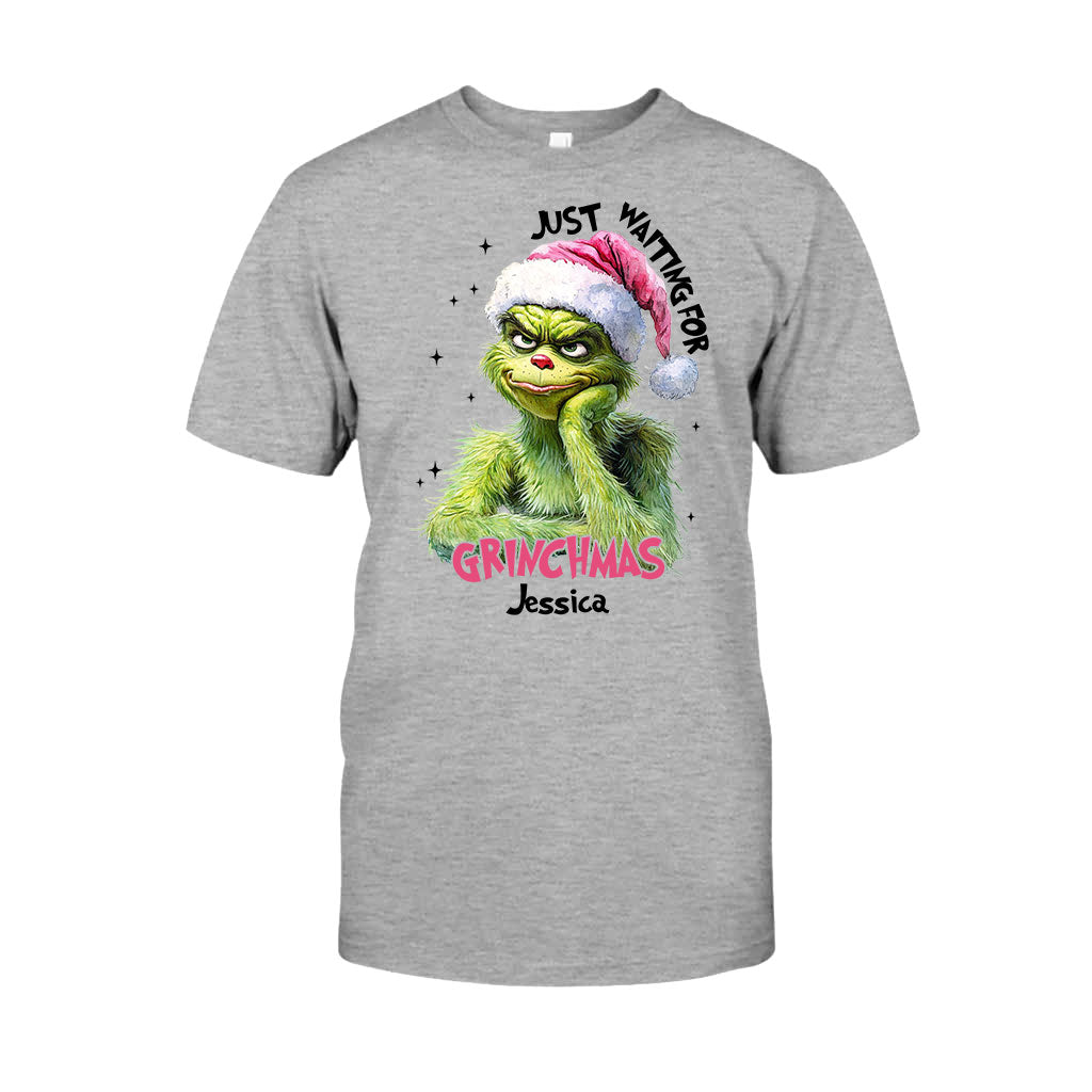 Just Waiting For Christmas - Personalized Stole Christmas T-shirt And Hoodie
