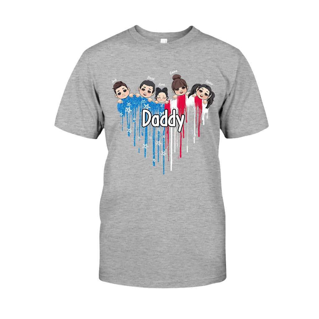 Meilleur papa du monde - T-shirt et sweat à capuche personnalisés pour papa