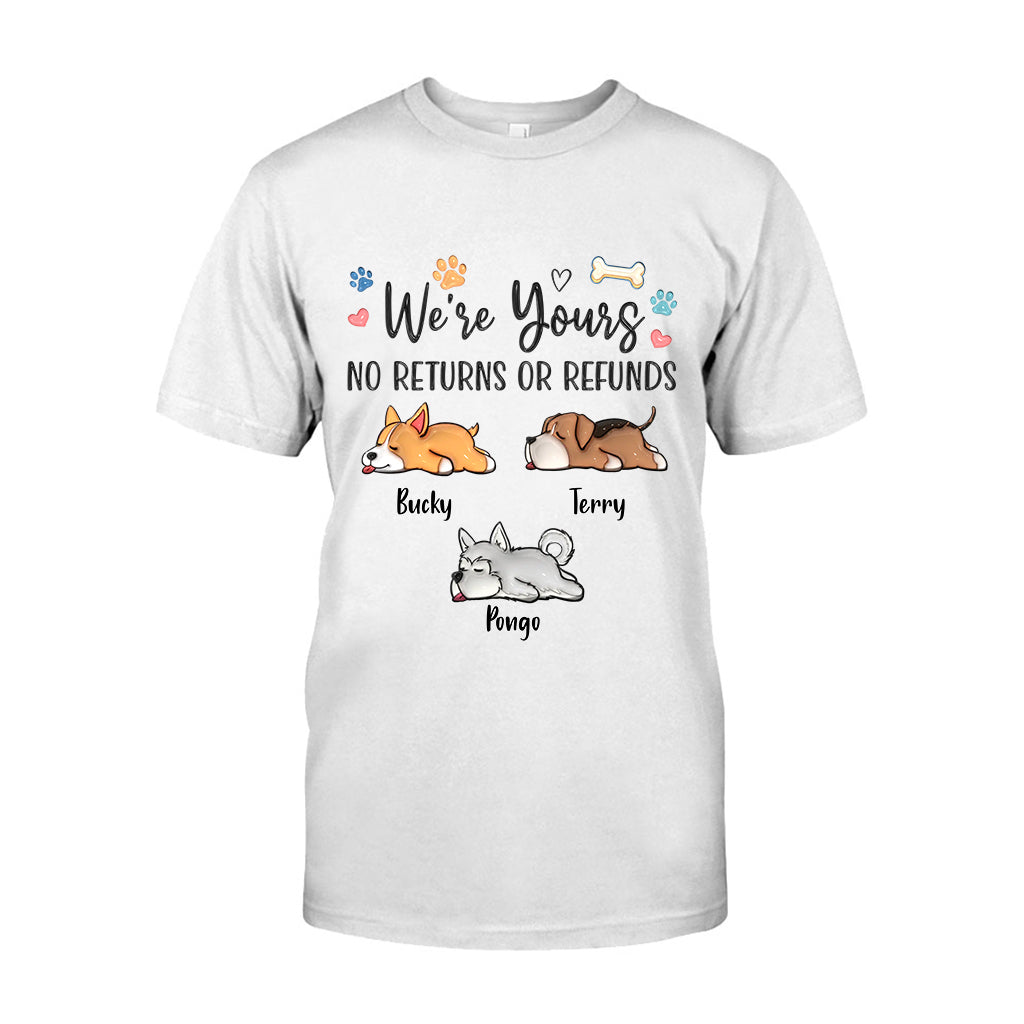 We're Yours - Personalized Dog T-shirt And Hoodie