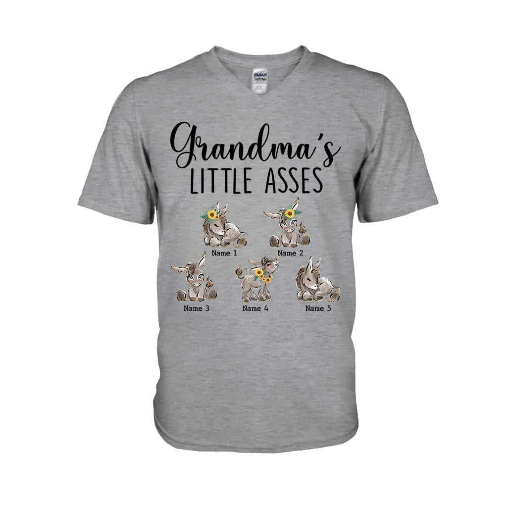 Les petits chouchous de grand-mère - T-shirt et sweat à capuche personnalisés pour la fête des mères