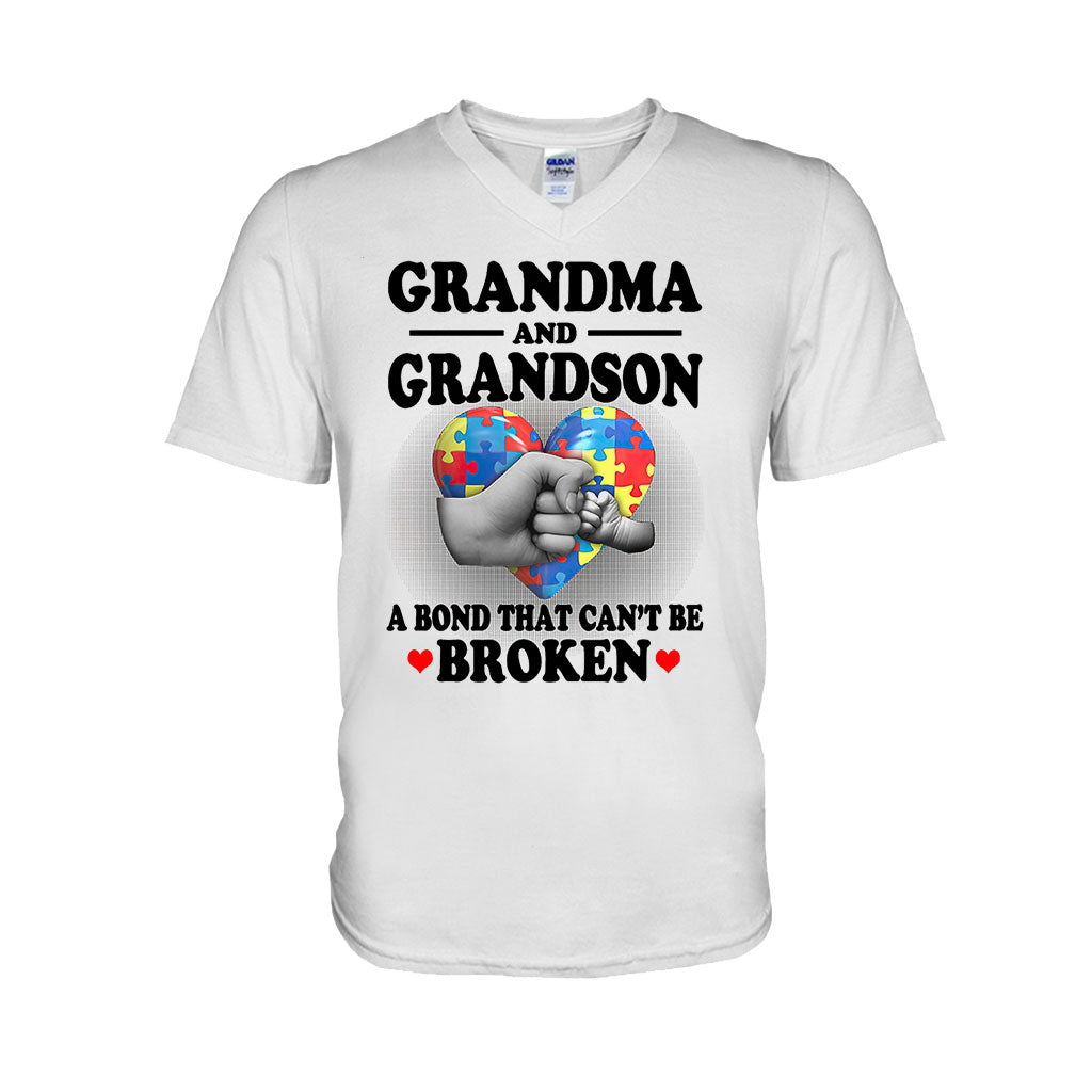 T-shirt et sweat à capuche « Grand-mère et petit-fils » pour la sensibilisation à l'autisme (06/2021)