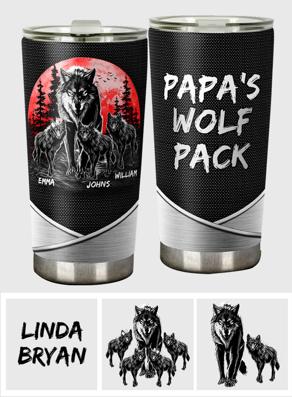 Papa Wolf – Personalisierter Vater-Trinkbecher