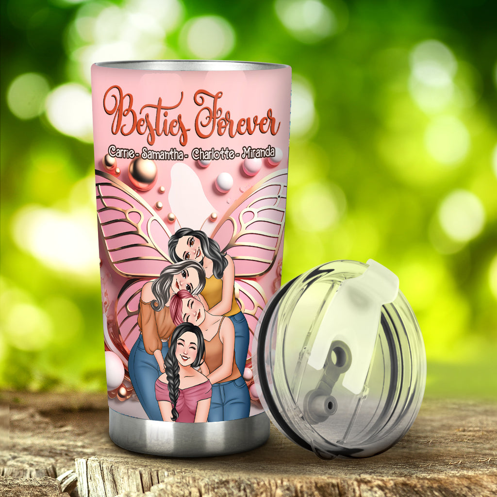 Für immer beste Freundinnen - Personalisierter Bestie-Becher