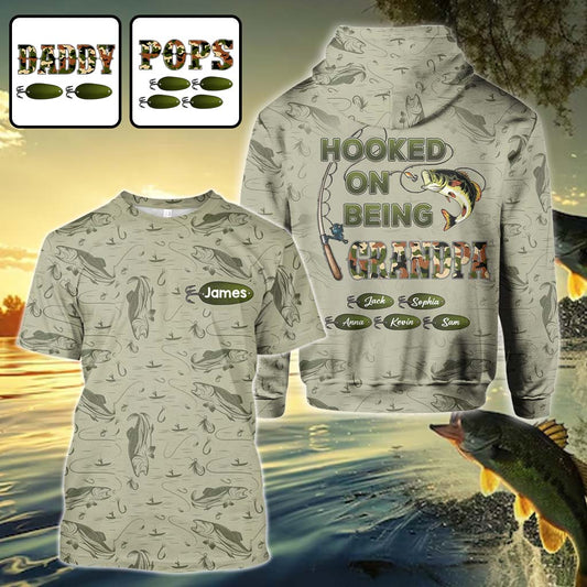 Papa-/Opa-Fanatiker... - Personalisiertes Angel-Shirt