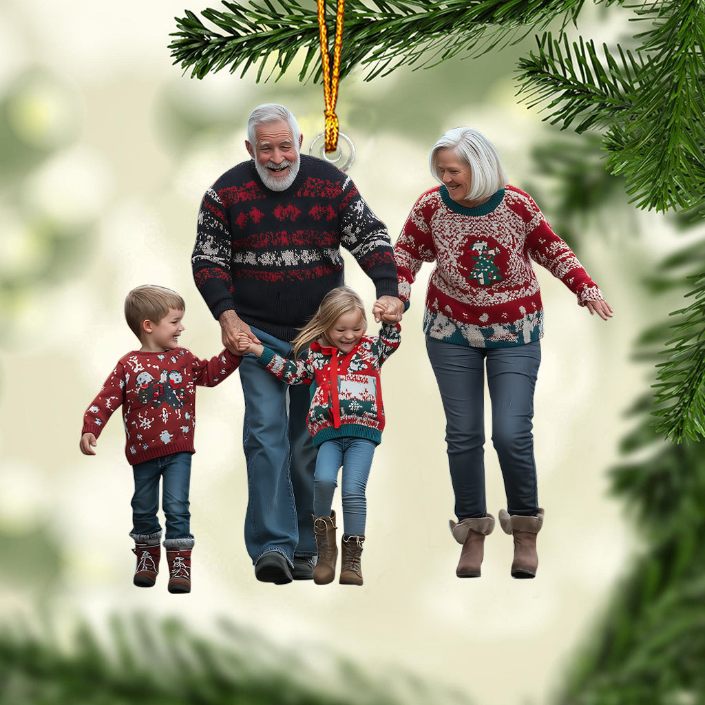 Custom Any Photo Ornament - Personalized Family Custom Shaped Ornament