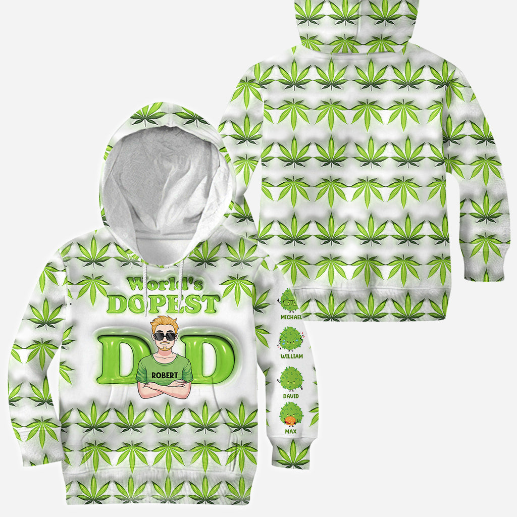 Der coolste Papa aller Zeiten – personalisiertes Vater-Shirt