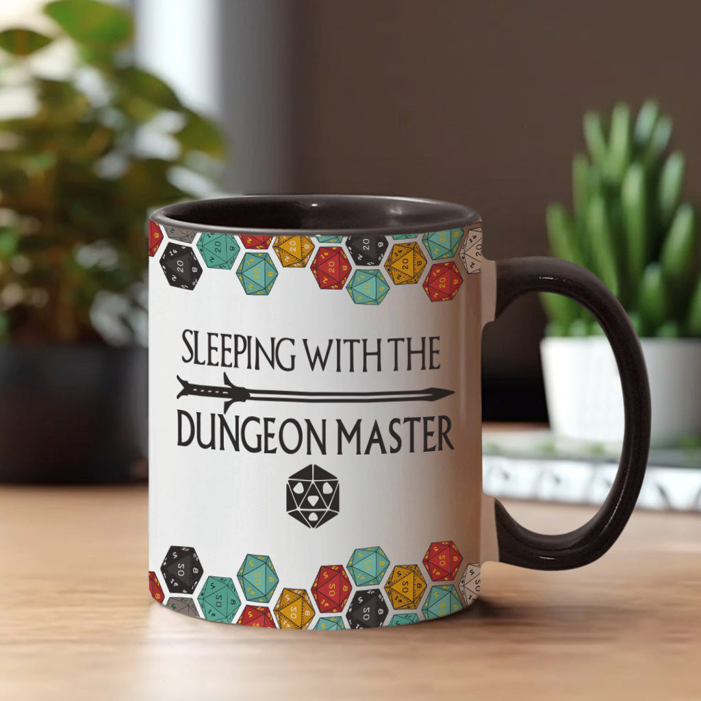 Schlafen mit dem Spielleiter - Personalisierte RPG-Akzent-Tasse