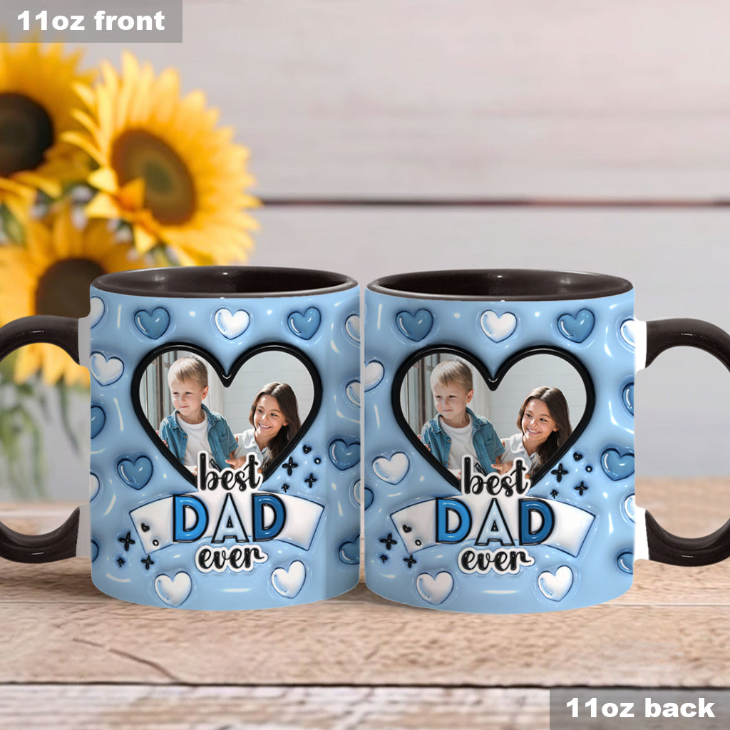Bester Papa aller Zeiten - Personalisierte Tasse mit Vater-Akzent