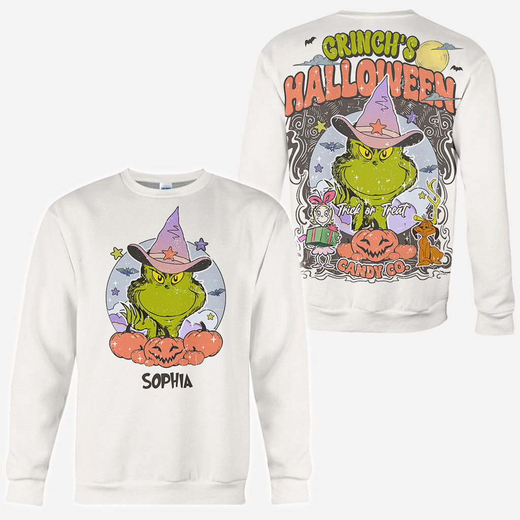 Happy Halloween - Personalized Stole Christmas All Over Shirt