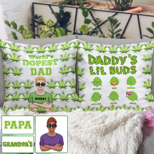 Der coolste Papa aller Zeiten – personalisiertes Vater-Kissen