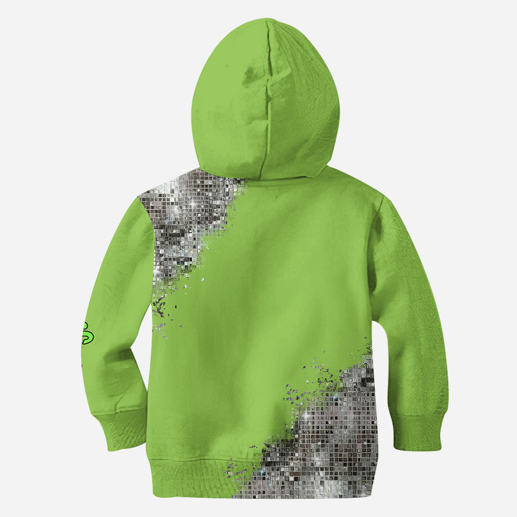 Dans mon ère Grinch - Sweat à capuche et legging personnalisés « Étole de Noël »