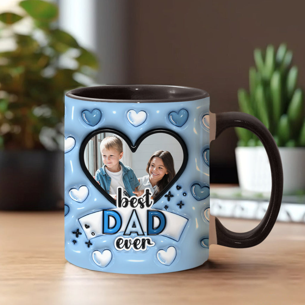 Bester Papa aller Zeiten - Personalisierte Tasse mit Vater-Akzent