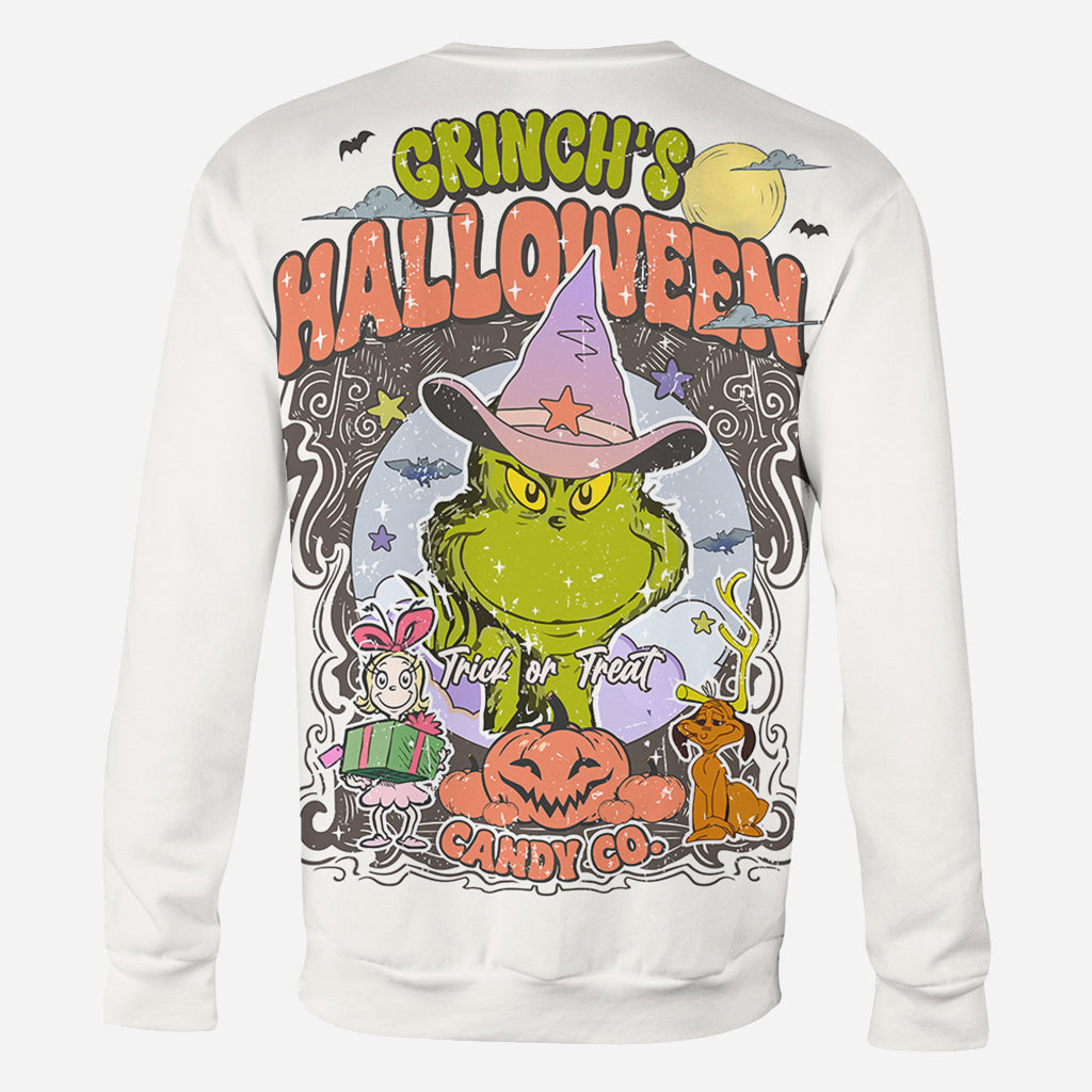 Happy Halloween - Personalized Stole Christmas All Over Shirt