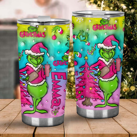Holo Christmas - Personalized Stole Christmas Tumbler