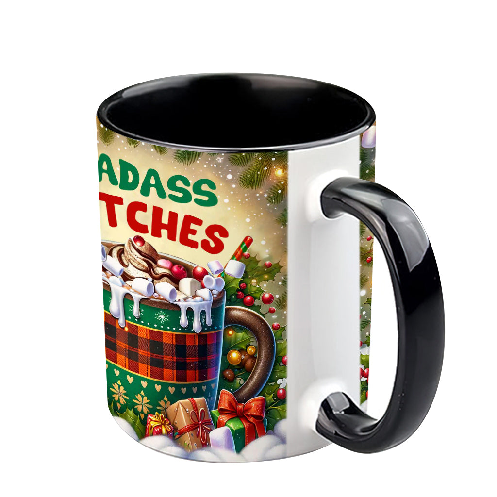 Meilleures amies - Mug personnalisé « Badass Bitches »