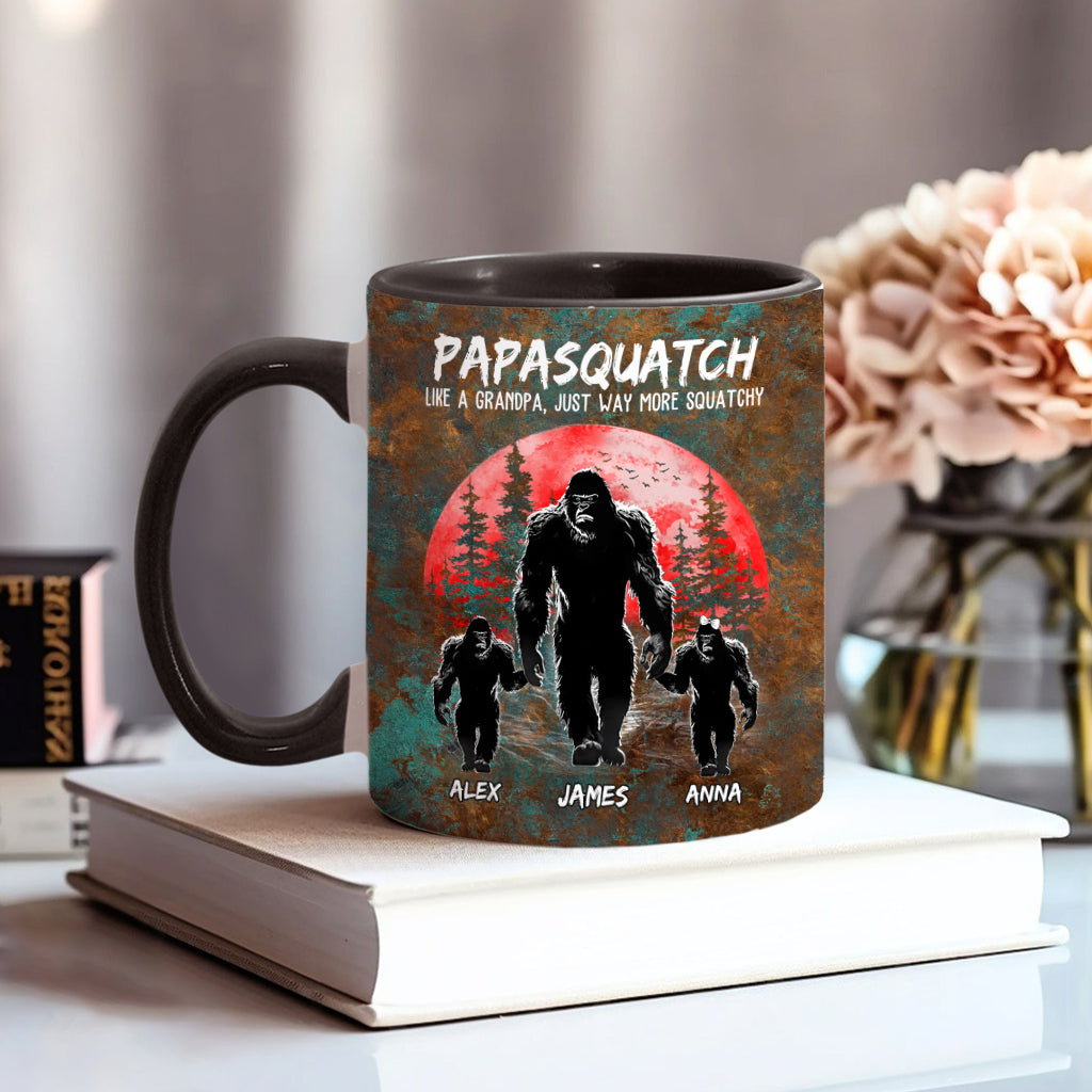 Grandpasquatch - Personalisierte Tasse mit Vater-Akzent