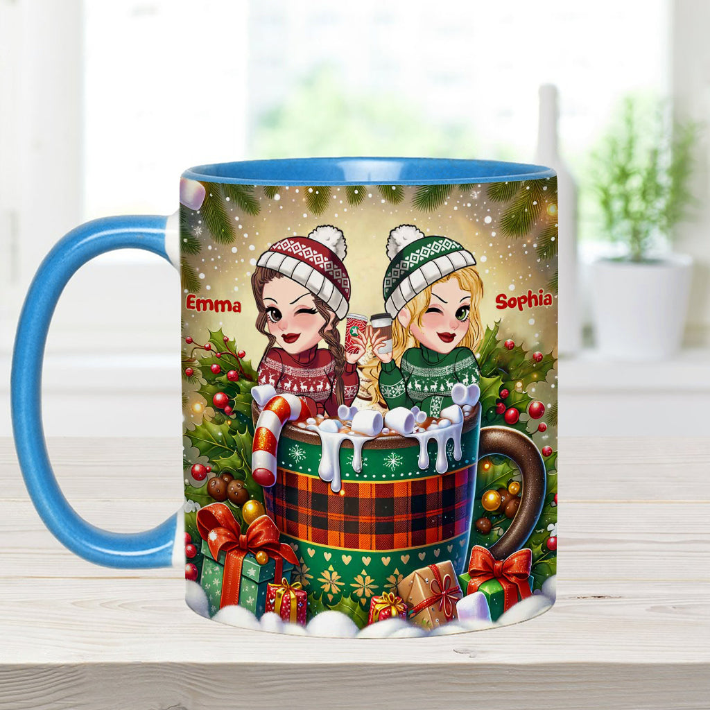 Meilleures amies - Mug personnalisé « Badass Bitches »